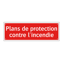 Plans de protection contre l'incendie