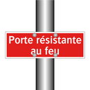 Porte résistante au feu
