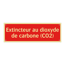 Extincteur au dioxyde de carbone (CO2)