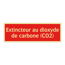 Extincteur au dioxyde de carbone (CO2)