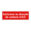 Extincteur au dioxyde de carbone (CO2)