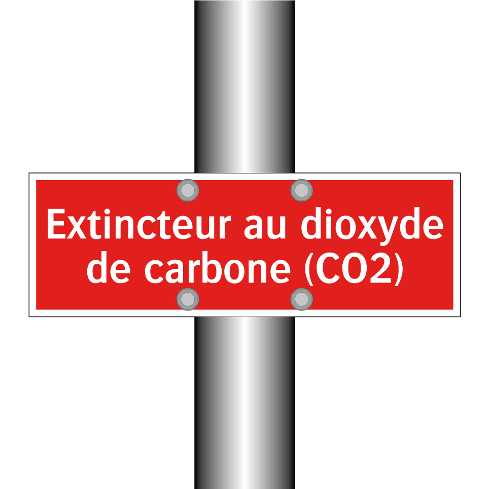 Extincteur au dioxyde de carbone (CO2)
