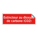 Extincteur au dioxyde de carbone (CO2)