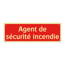 Agent de sécurité incendie