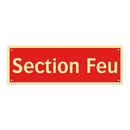 Section Feu