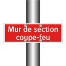 Mur de section coupe-feu