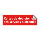 Cartes de déploiement des services d'incendie