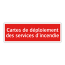 Cartes de déploiement des services d'incendie