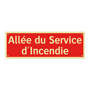 Allée du Service d'Incendie