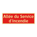 Allée du Service d'Incendie
