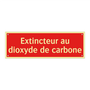 Extincteur au dioxyde de carbone