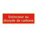Extincteur au dioxyde de carbone