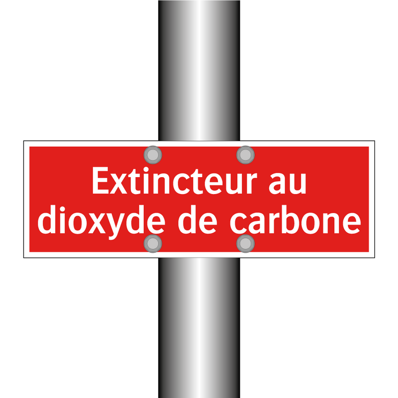 Extincteur au dioxyde de carbone