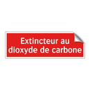 Extincteur au dioxyde de carbone