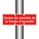 Centre de contrôle de la fumée d'incendie