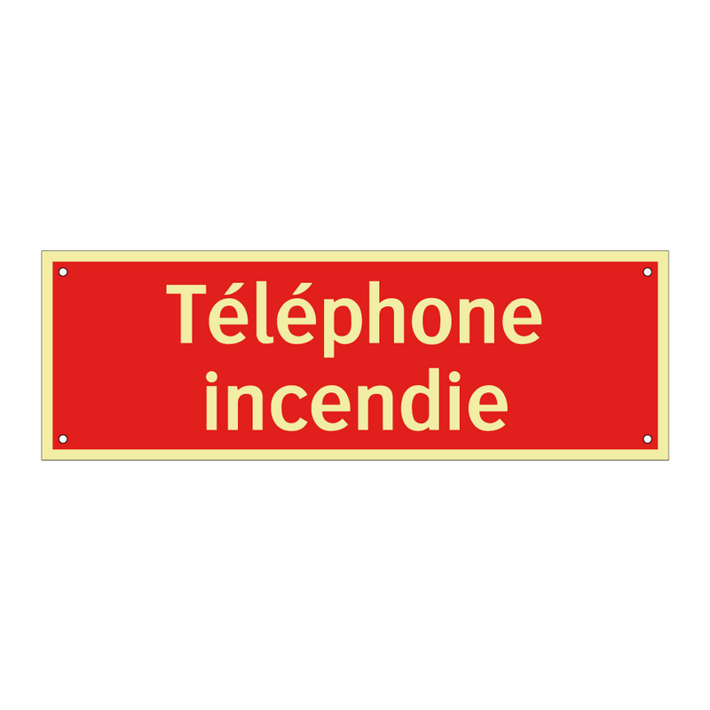 Téléphone incendie