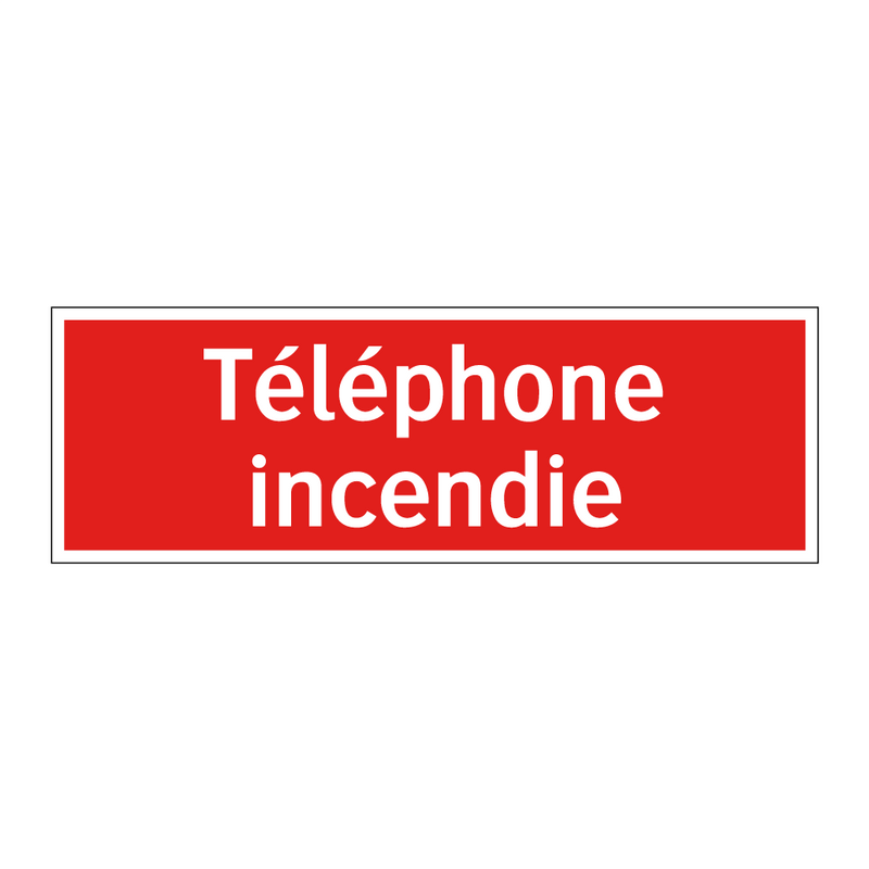 Téléphone incendie