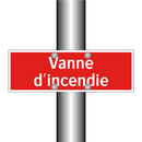 Vanne d'incendie