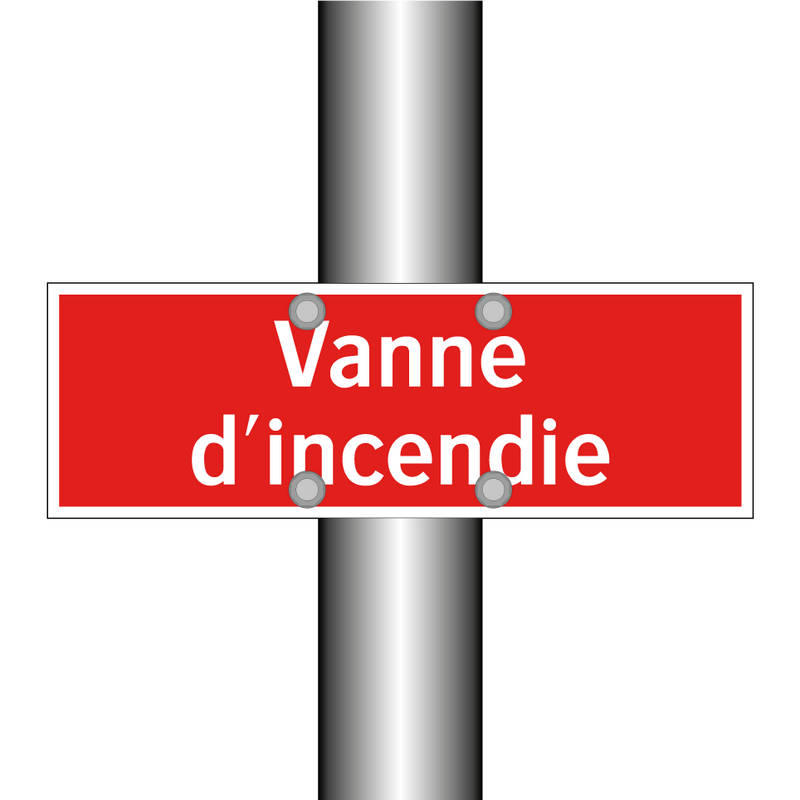 Vanne d'incendie