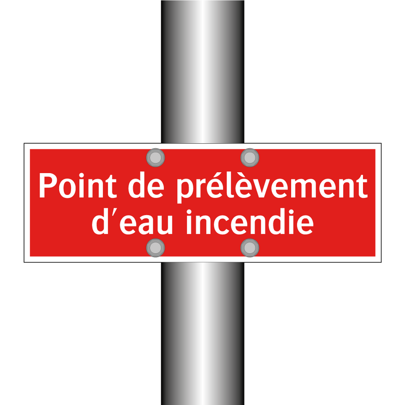 Point de prélèvement d'eau incendie