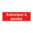 Extincteur à poudre