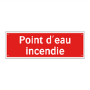 Point d'eau incendie