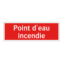 Point d'eau incendie