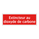 Extincteur au dioxyde de carbone