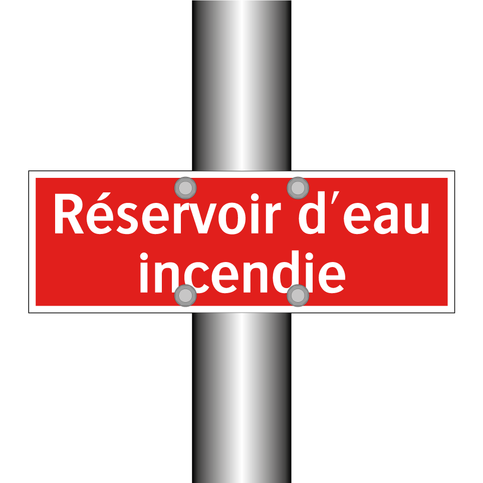 Réservoir d'eau incendie