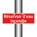 Réservoir d'eau incendie