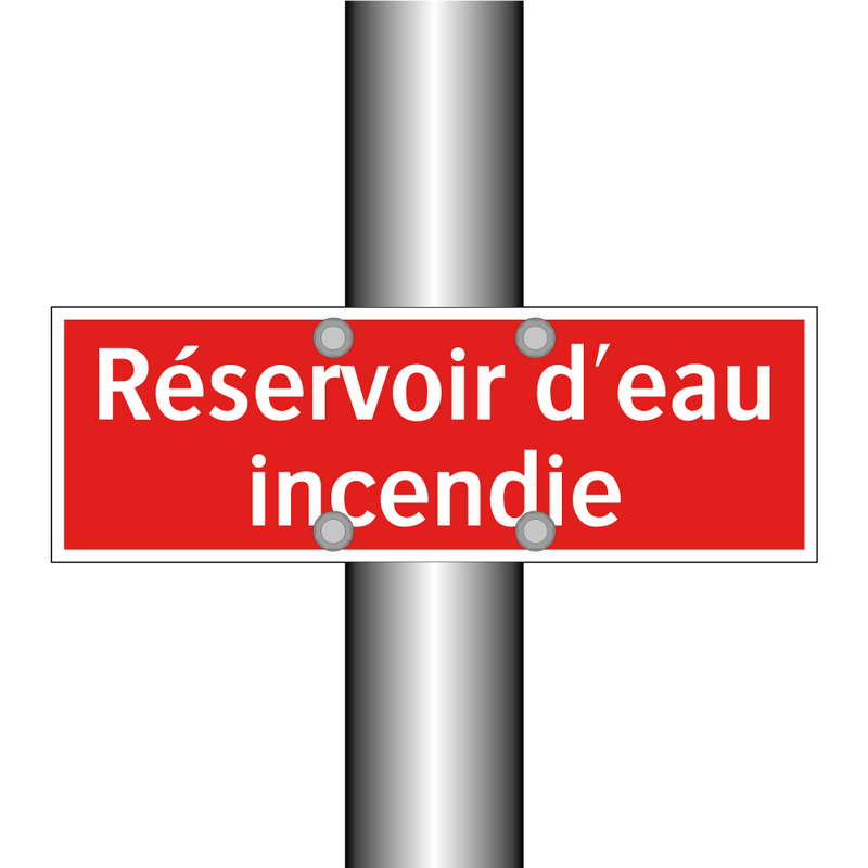 Réservoir d'eau incendie