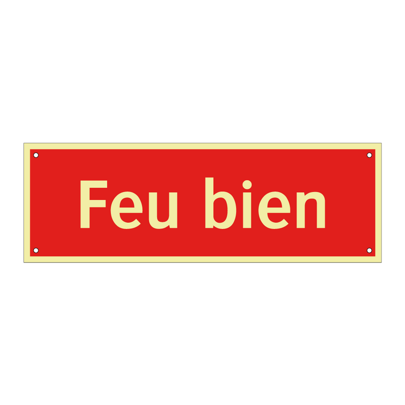 Feu bien