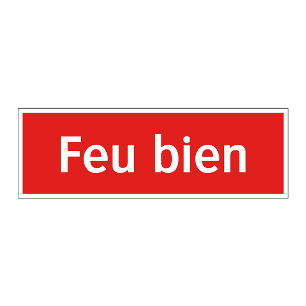 Feu bien