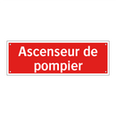 Ascenseur de pompier