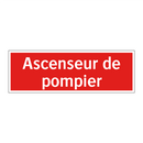 Ascenseur de pompier