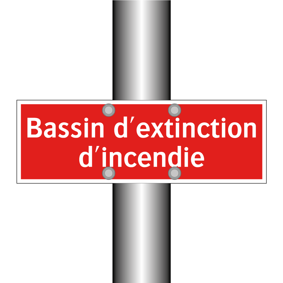 Bassin d'extinction d'incendie