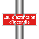 Eau d'extinction d'incendie