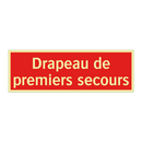 Drapeau de premiers secours