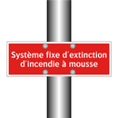 Système fixe d'extinction d'incendie à mousse