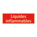 Liquides inflammables