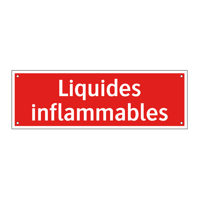 Liquides inflammables