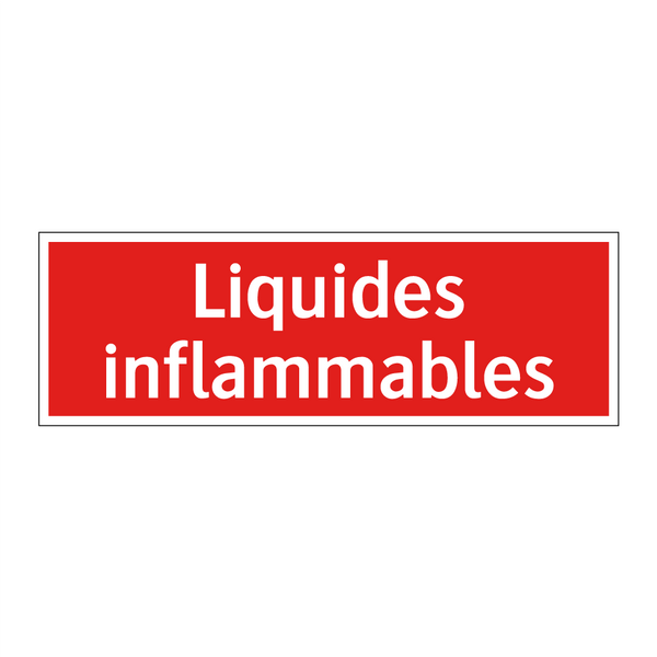 Liquides inflammables