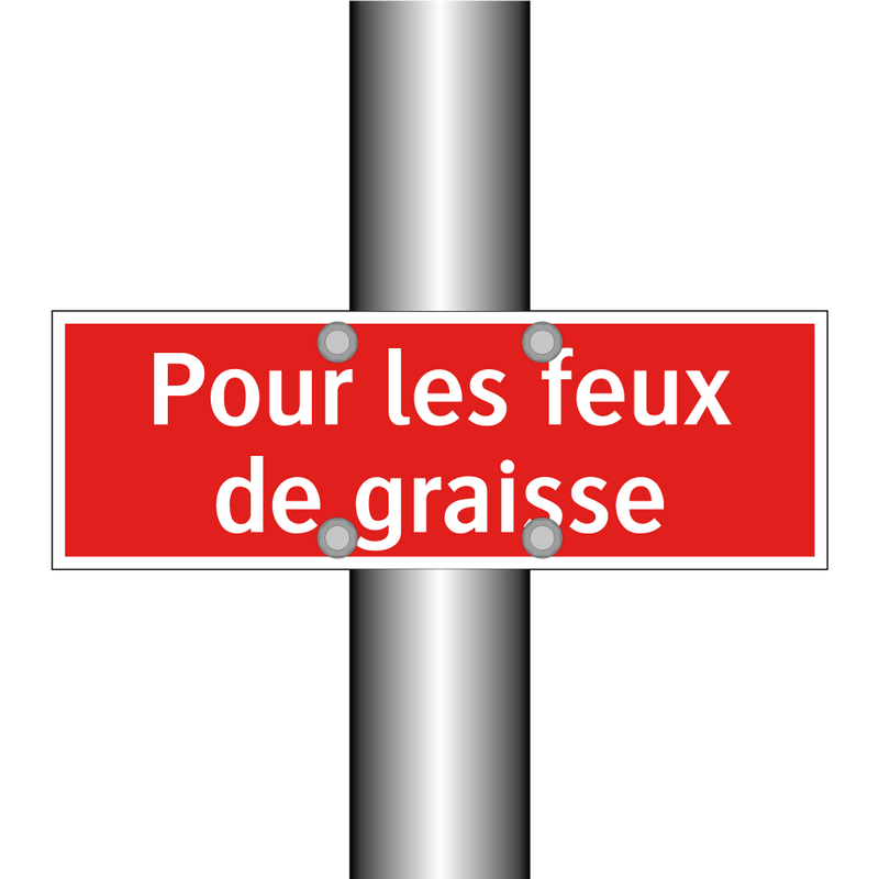 Pour les feux de graisse