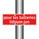 pour les batteries lithium-ion