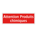 Attention Produits chimiques