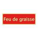 Feu de graisse