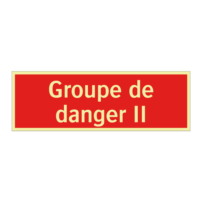 Groupe de danger II