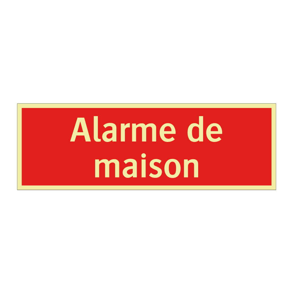 Alarme de maison