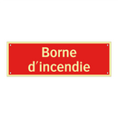 Borne d'incendie