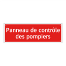 Panneau de contrôle des pompiers
